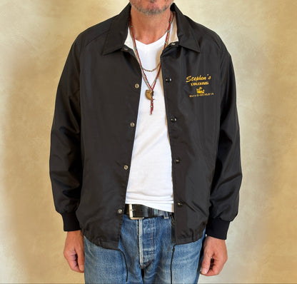 Size Med. Vintage 80s windbreaker made in USA-AJ357 Studio