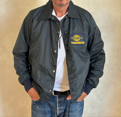 Size Med. Vintage 80s windbreaker. Made in USA-AJ357 Studio