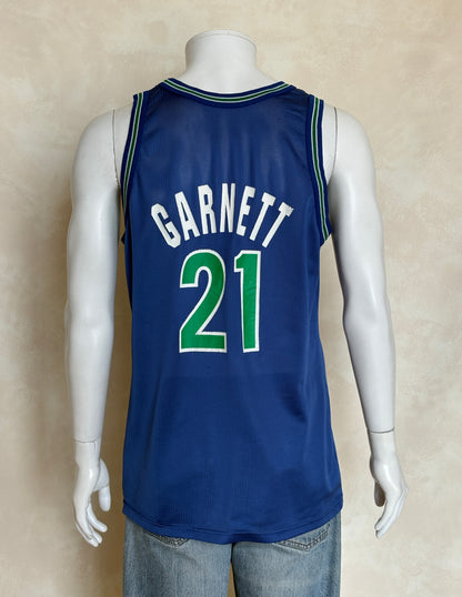Medium .Champion NBA Jersey #21 Garnett . Dallas