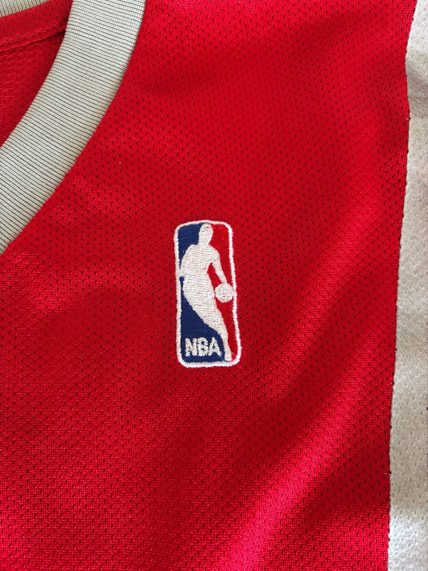 Adidas Houston Rockets Tracy McGrady No. 1 Jersey Size L Red Mesh NBA 2000s