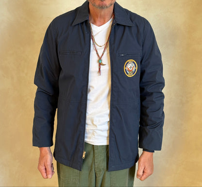 Size 36UE / 46EU . Vintage 1988 US Navy Utility Jacket – Made in USA-AJ357 Studio