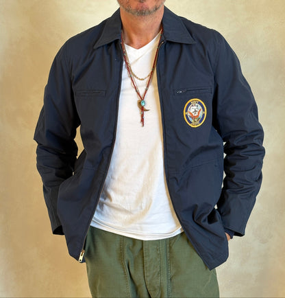 Size 36UE / 46EU . Vintage 1988 US Navy Utility Jacket – Made in USA-AJ357 Studio