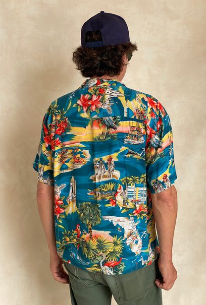 Size Medium. Vintage 90s Hawaiian shirt-AJ357 Studio