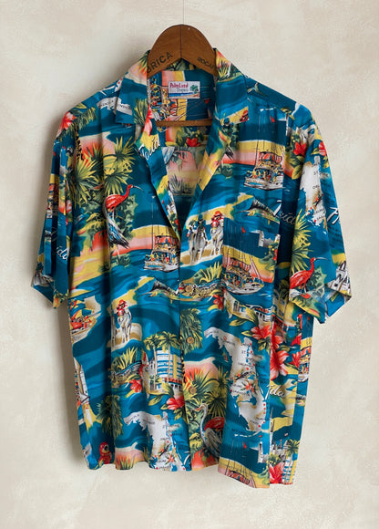 Size Medium. Vintage 90s Hawaiian shirt-AJ357 Studio
