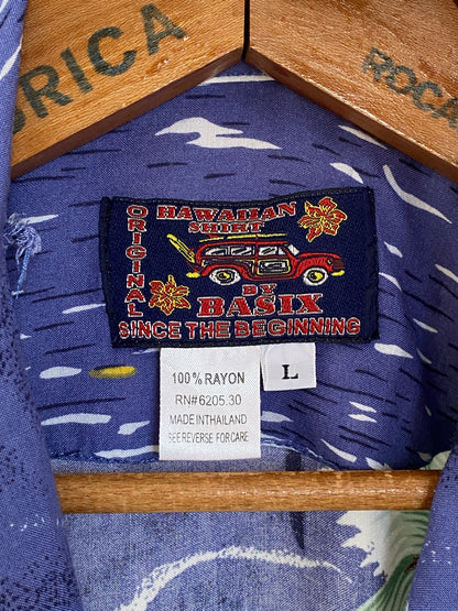 Size Large. Vintage 90s Hawaiian shirt-AJ357 Studio