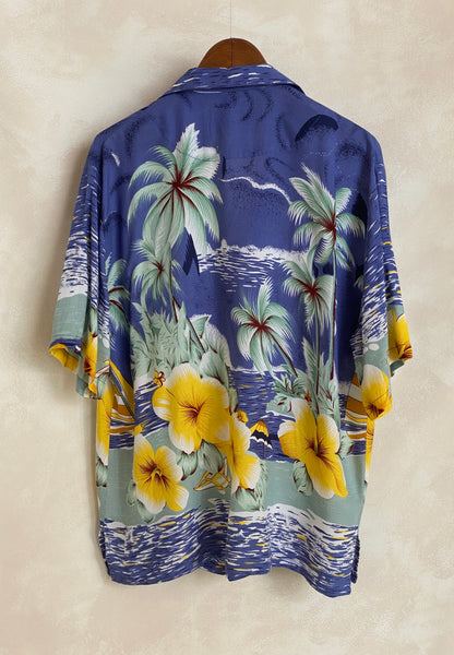 Size Large. Vintage 90s Hawaiian shirt-AJ357 Studio