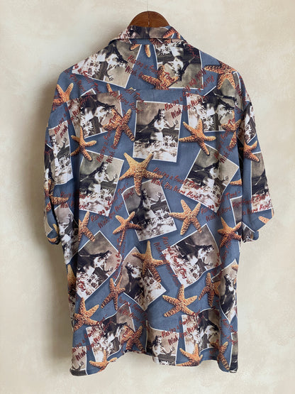 Size Large. Vintage 90s Hawaiian shirt-AJ357 Studio