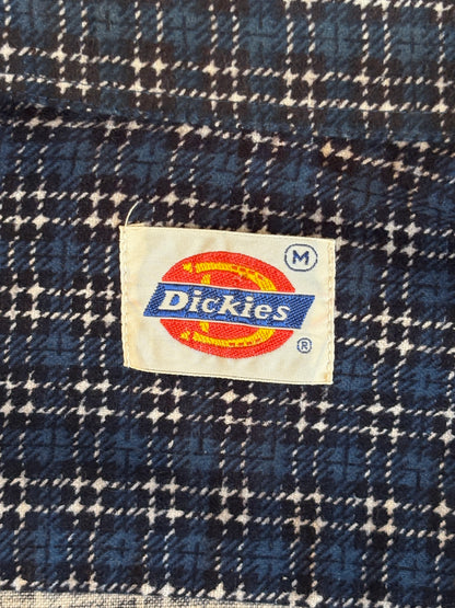 Size Med. Vintage 80s Dickies Flannel Plaid Shirt – Retro Grunge Workwear-AJ357 Studio