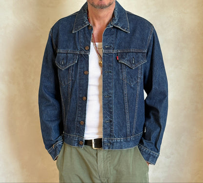 Size 42US / 52EU . Vintage 70s Levis jacket Made in USA.-AJ357 Studio