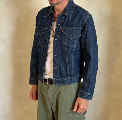Size 42US / 52EU . Vintage 70s Levis jacket Made in USA.-AJ357 Studio