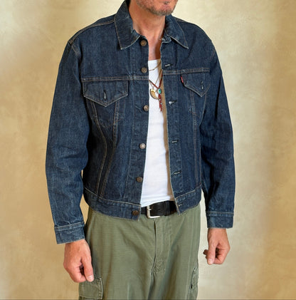 Size 42US / 52EU . Vintage 70s Levis jacket Made in USA.-AJ357 Studio
