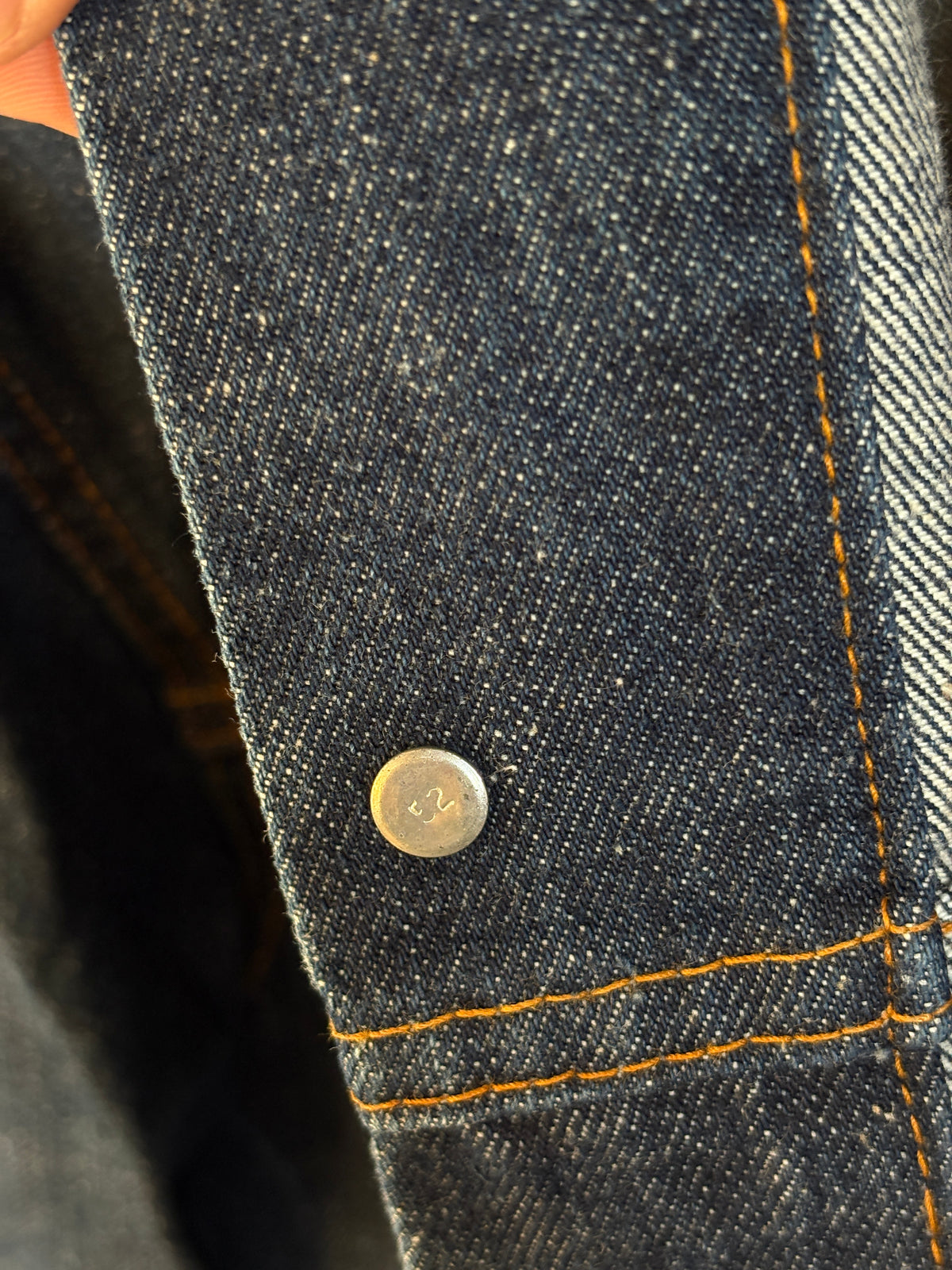 Size 42US / 52EU . Vintage 70s Levis jacket Made in USA.-AJ357 Studio