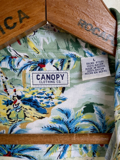 Size Large. Vintage 90s Hawaiian shirt-AJ357 Studio