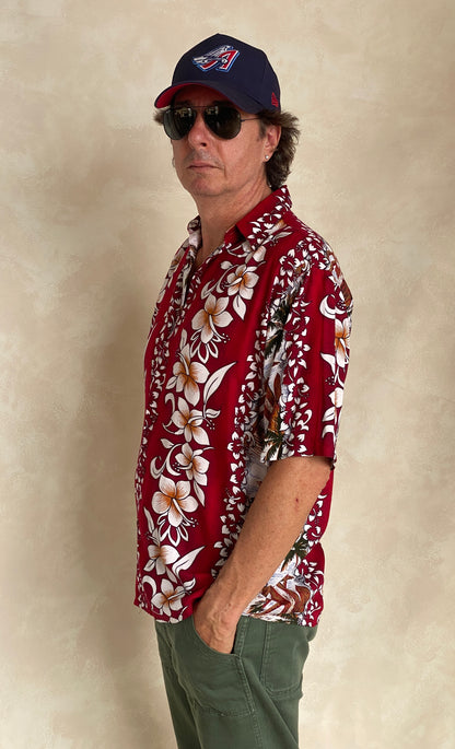 Size Small. Vintage 90s Hawaiian shirt-AJ357 Studio