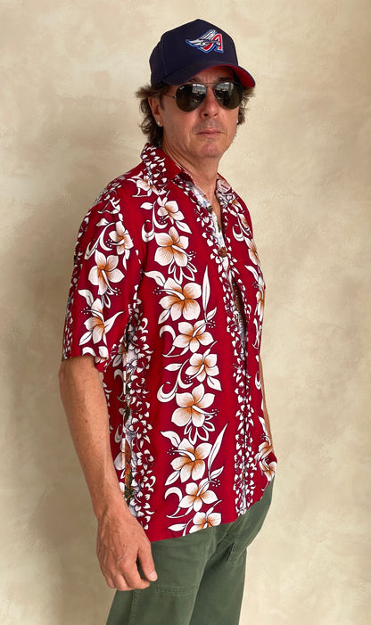 Size Small. Vintage 90s Hawaiian shirt-AJ357 Studio