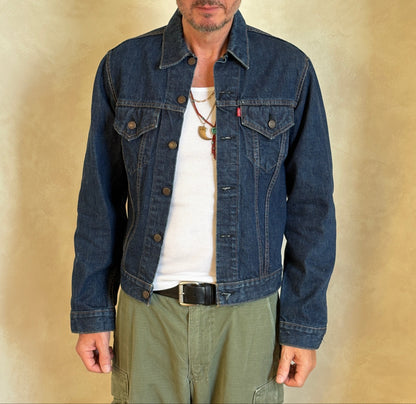 Size 40US / 50EU . Vintage 70s Levis single stitch jacket Made in USA.-AJ357 Studio