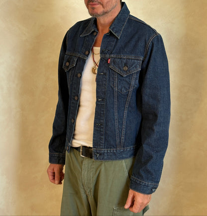 Size 40US / 50EU . Vintage 70s Levis single stitch jacket Made in USA.-AJ357 Studio