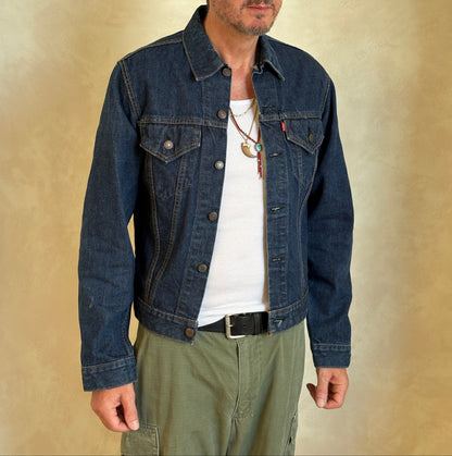 Size 40US / 50EU . Vintage 70s Levis single stitch jacket Made in USA.-AJ357 Studio