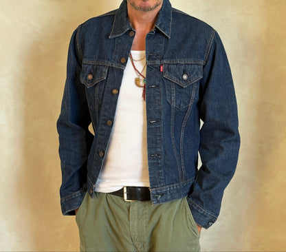 Size 40US / 50EU . Vintage 70s Levis single stitch jacket Made in USA.-AJ357 Studio