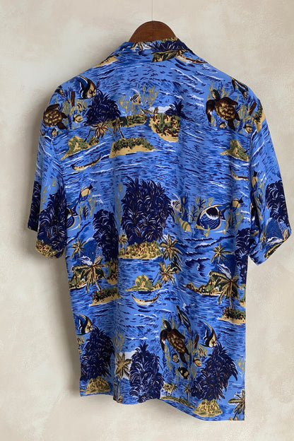 Size Large. Vintage 90s Hawaiian shirt-AJ357 Studio