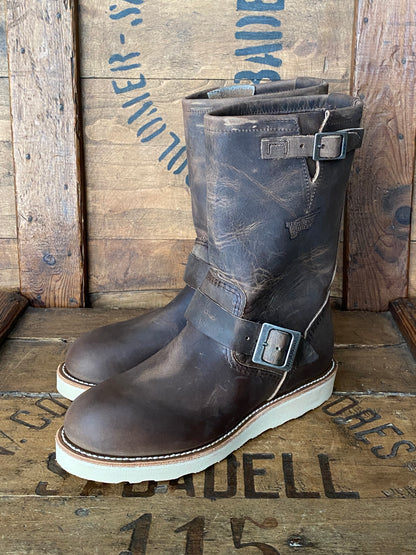 Red Wing 2975 Heritage Engineer Boots - Size 7D (39 EU), Made in USA (Seconds)-AJ357 Studio