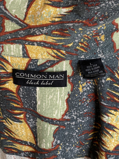 Size Large. Vintage 90s Silk Hawaiian shirt-AJ357 Studio