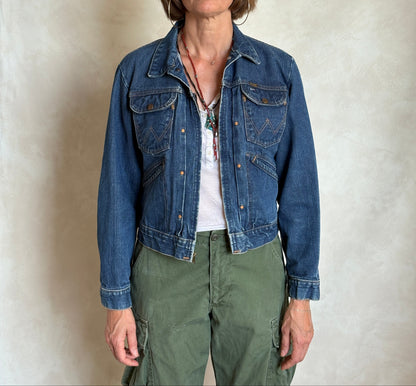Size 40US . Authentic early 60s 24 MJZ Wrangler jacket – Made in the USA-AJ357 Studio