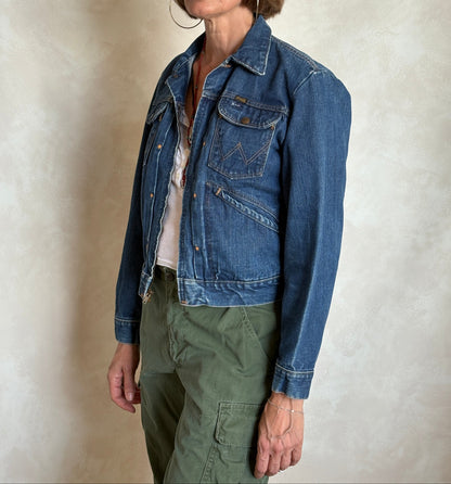 Size 40US . Authentic early 60s 24 MJZ Wrangler jacket – Made in the USA-AJ357 Studio
