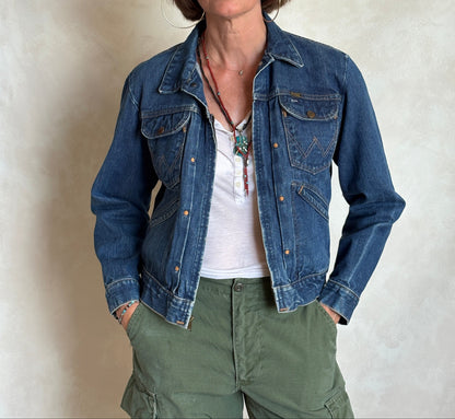 Size 40US . Authentic early 60s 24 MJZ Wrangler jacket – Made in the USA-AJ357 Studio