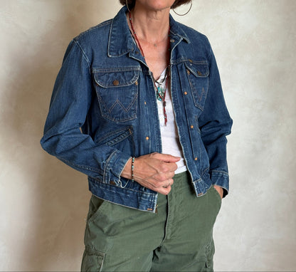 Size 40US . Authentic early 60s 24 MJZ Wrangler jacket – Made in the USA-AJ357 Studio