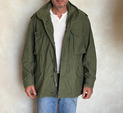 Large Reg. Authentic 1979 Vintage US Army M-65 Field Jacket – Military Issued – Made in USA |
