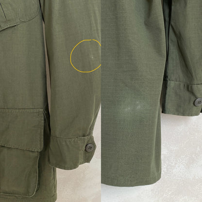Small Reg. Authentic 1969 US Army Vintage Vietnam Jungle Jacket. Military-AJ357 Studio