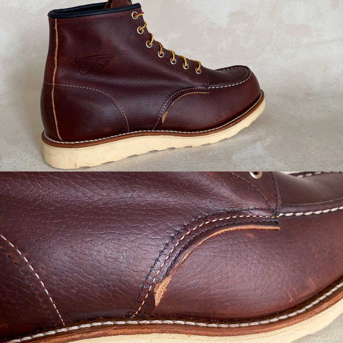 Size 9.5D RW 8138 Moc Toe Boots Made in USA (Seconds)-shoe-AJ357 Studio