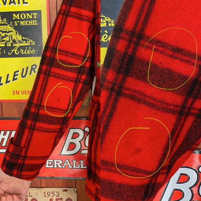 Size 42 US (52EU) 50s Woolrich hunting plaid wool jacket Made in USA-AJ357 Studio