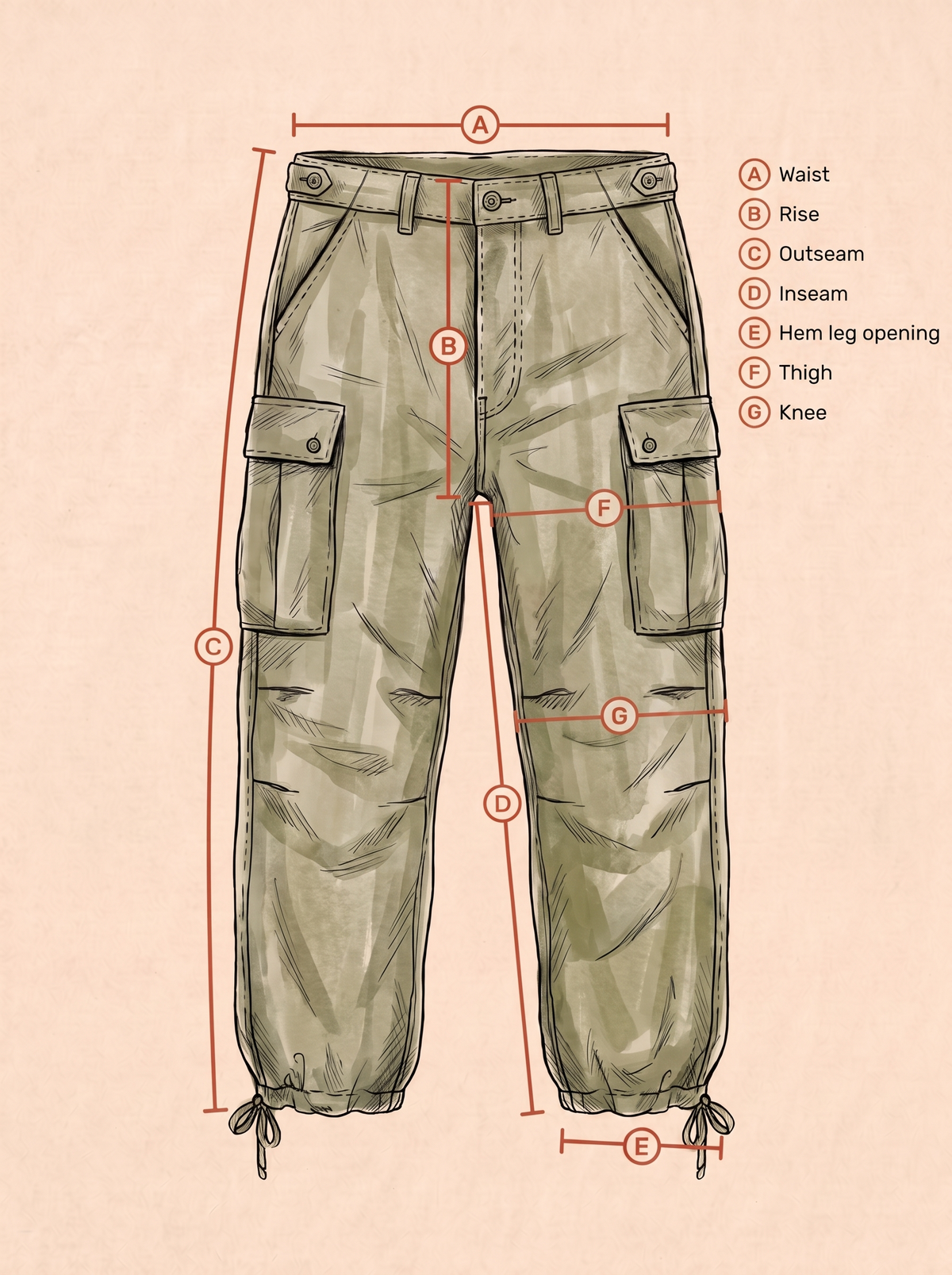 Vintage 1950s M-51 US Army Field Cargo Pants – Made in USA - Size Small Reg  Military Trousers