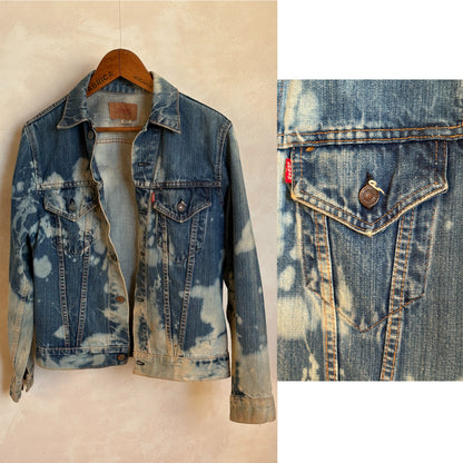 Size 38US / 48EU. Vintage 70s Levi’s Denim Jacket – 2 Pockets – Made in USA-AJ357 Studio