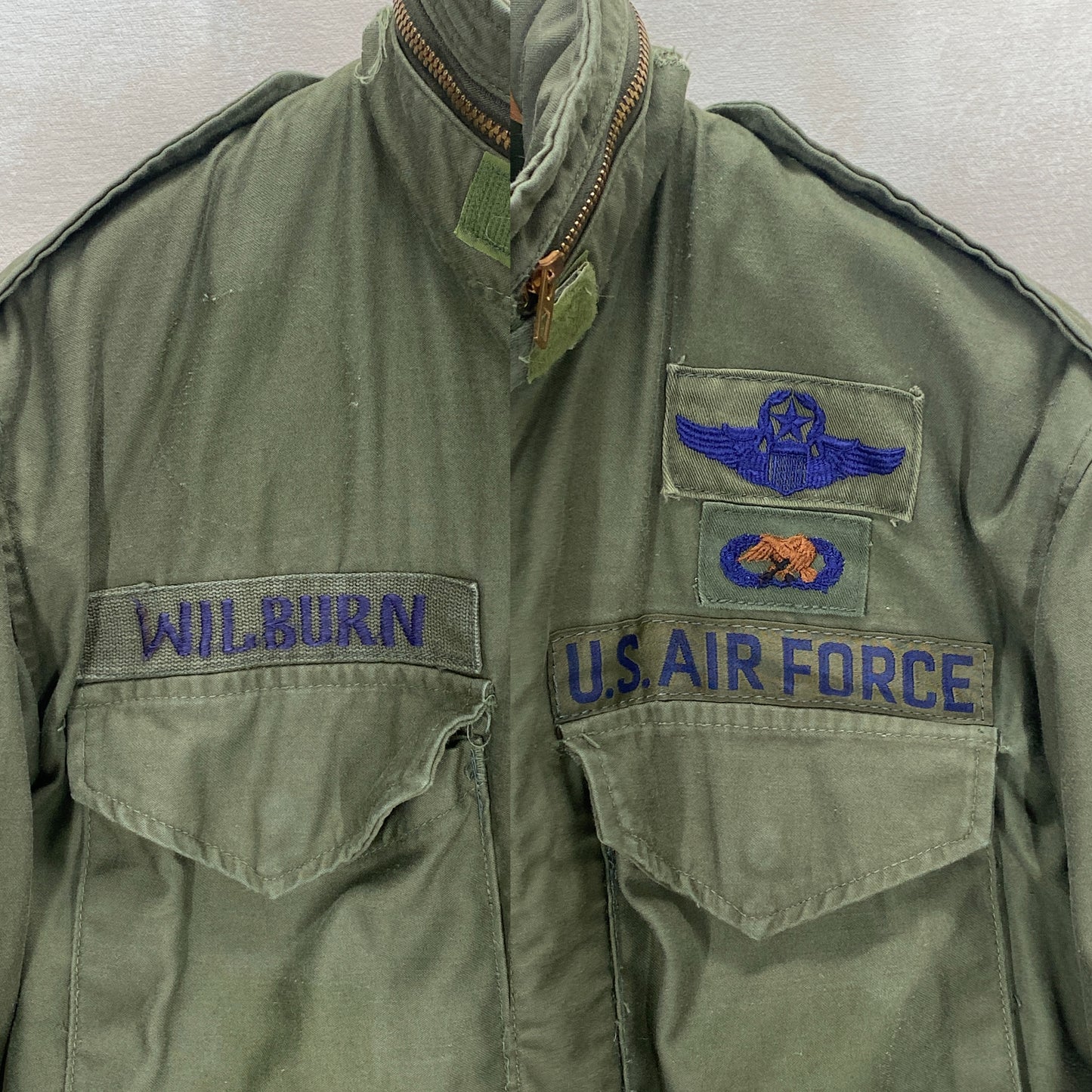 Small Reg. Authentic 1982 US Army Vintage M-65 field jacket - USA Vintage Bcn