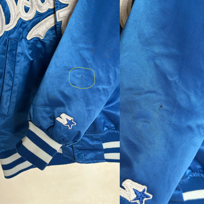 Vintage 80s LA Dodgers Starter Satin Jacket | Diamond Collection | Size M | Made in USA-AJ357 Studio-AJ357 Studio