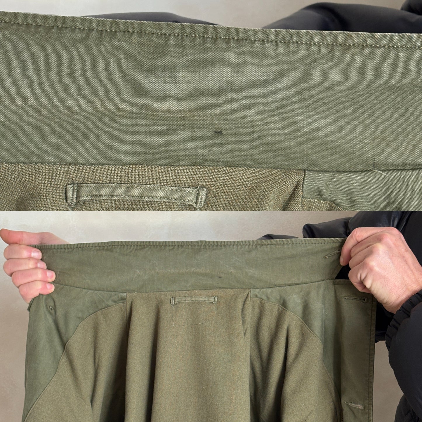 Vintage U.S. N-4 Field Jacket – WWII Contract / Vietnam Era U.S. Air Force Reissue. 38- 40US-AJ357 Studio-AJ357 Studio