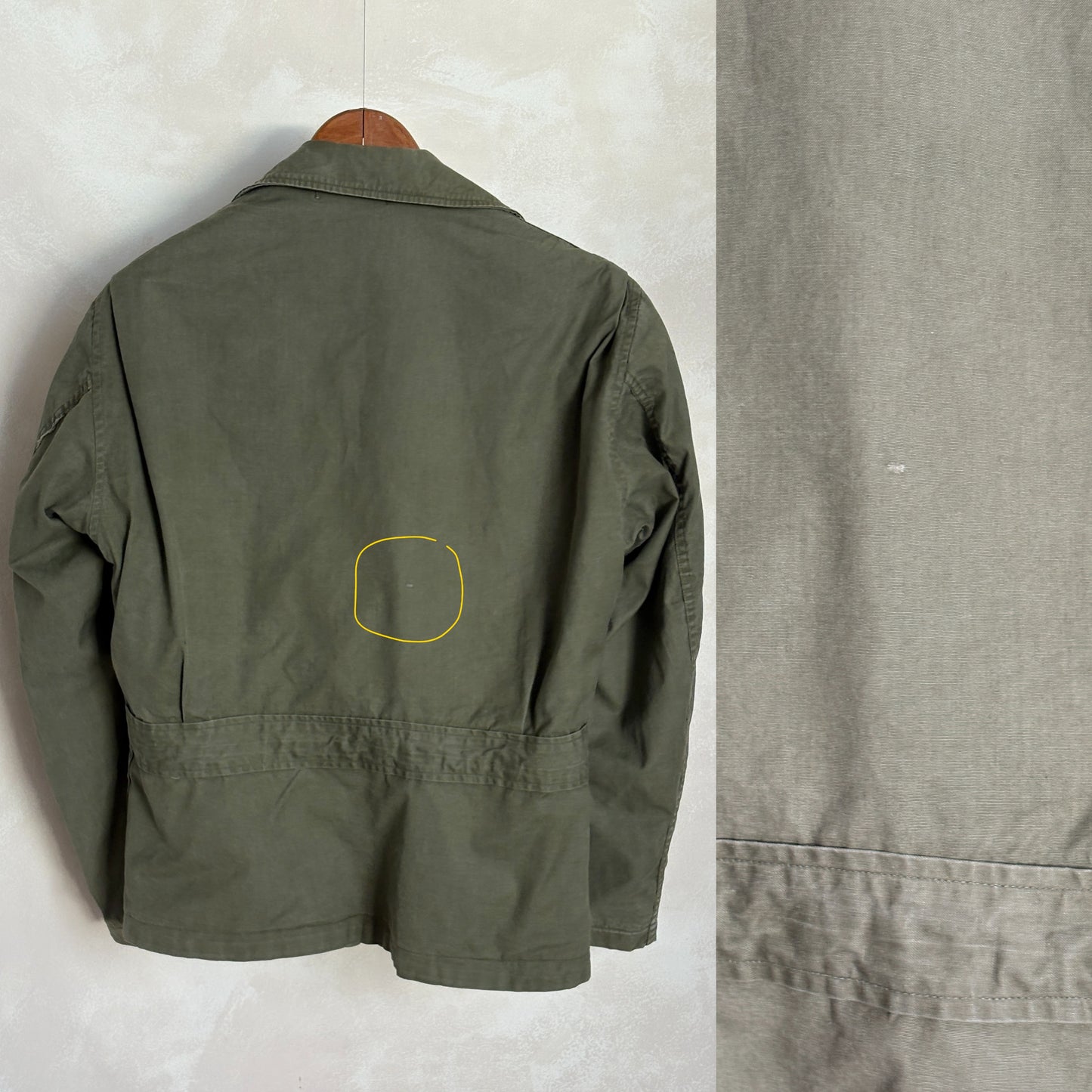 Vintage U.S. N-4 Field Jacket – WWII Contract / Vietnam Era U.S. Air Force Reissue. 38- 40US-AJ357 Studio-AJ357 Studio