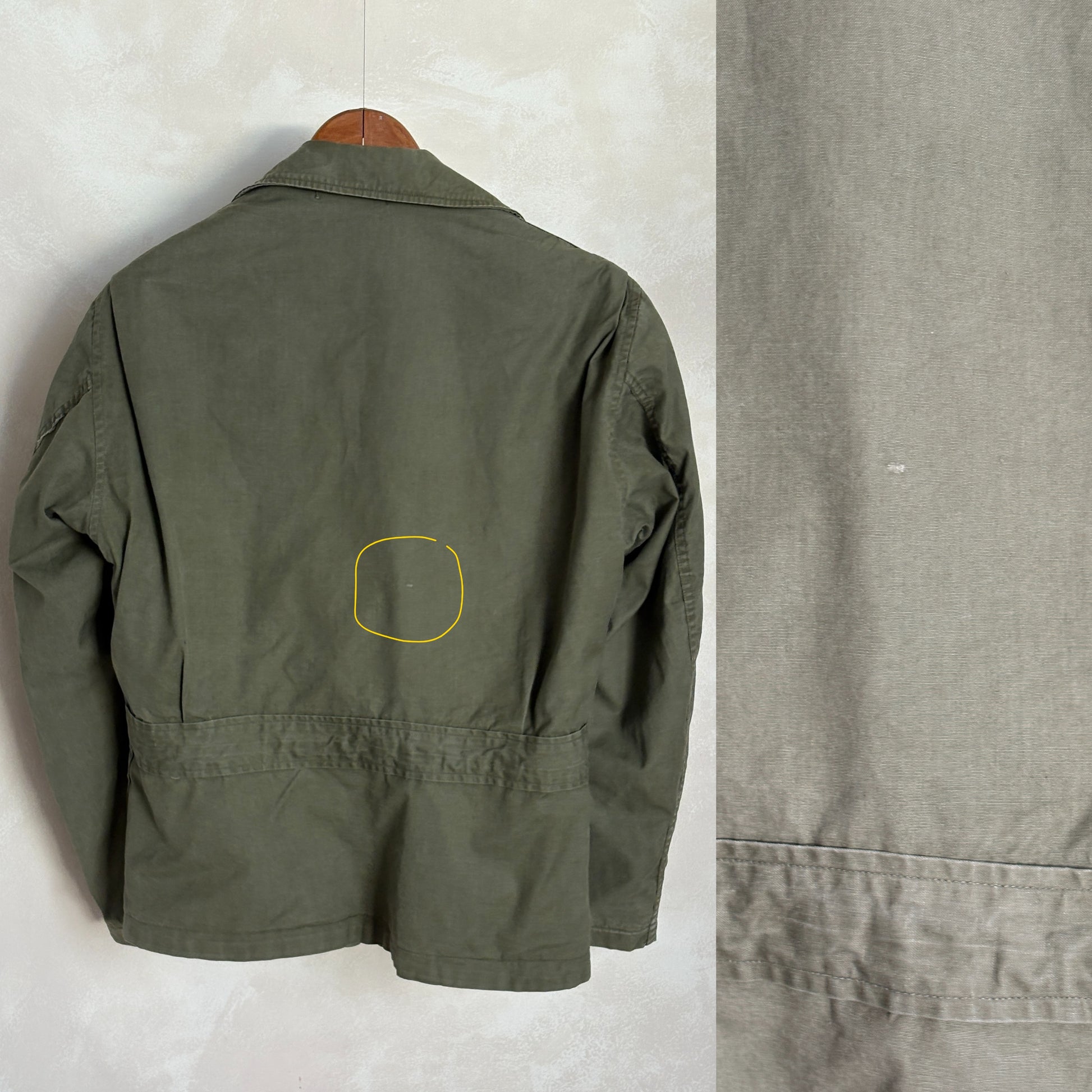 Vintage U.S. N-4 Field Jacket – WWII Contract / Vietnam Era U.S. Air Force Reissue. 38- 40US-AJ357 Studio-AJ357 Studio