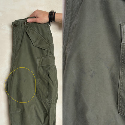 Vintage M-51 US Army Field Cargo Pants – Made in USA - Size Medium  Military Trousers