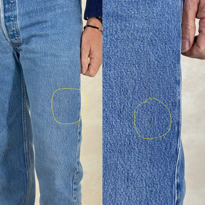 34X31 Levi's 501 Vintage Denim Jeans Made in USA-military-AJ357 Studio