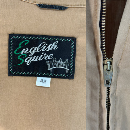 Size 42US / 52EU , 70s Light jacket made by English Squire .-AJ357 Studio