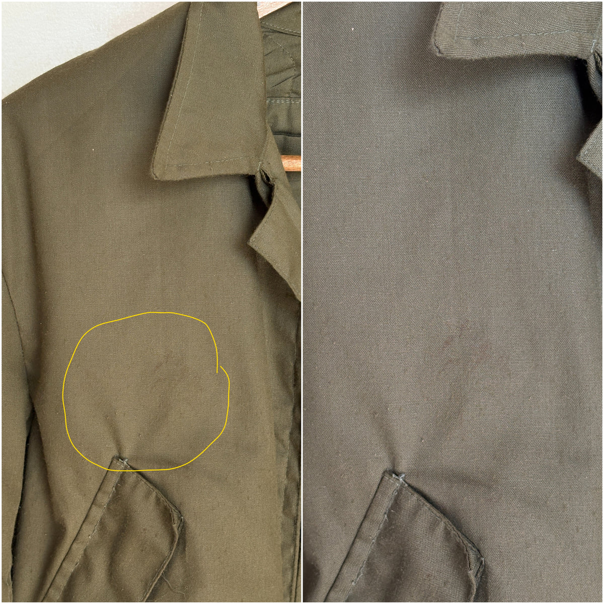 Vintage 1991 US Military CVC Cold Weather Jacket — Aramid/Nomex — Size, Med Reg. Made USA-AJ357 Studio