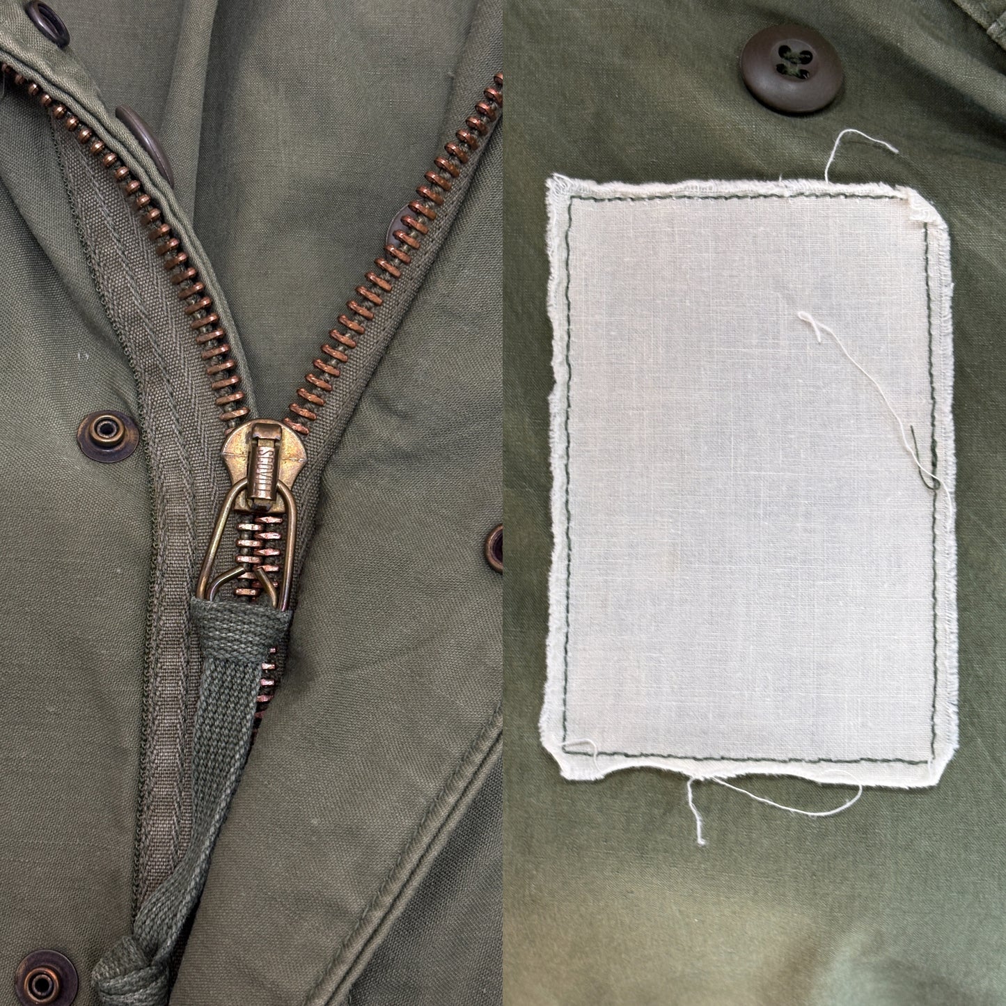 Authentic US Army M-65 Field Jacket – Vintage Military Combat Coat – Size XS Regular – Made in USA