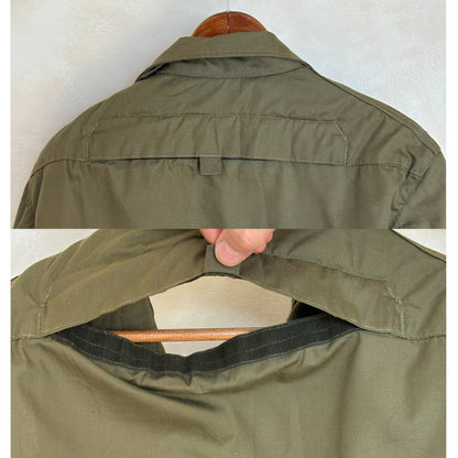 Vintage 1981 US Military CVC Cold Weather Jacket — Aramid/Nomex —  Size, Med Reg. Made USA