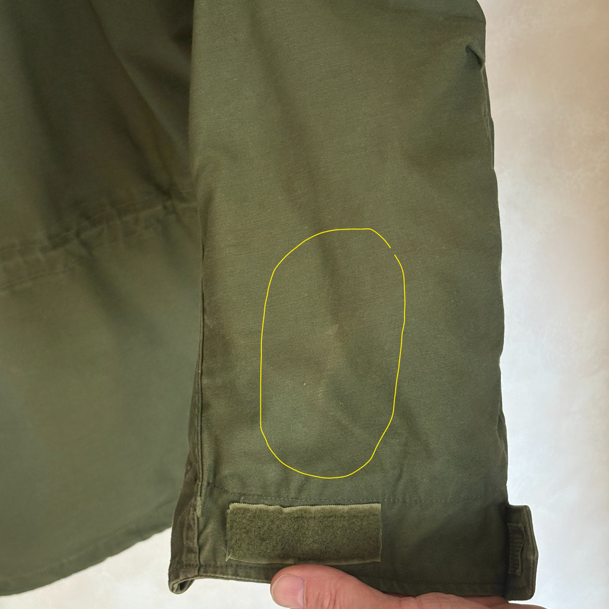 Med Long. Authentic 1975 OG-107 US Army M-65 Field Jacket – Vietnam Era Military Issue