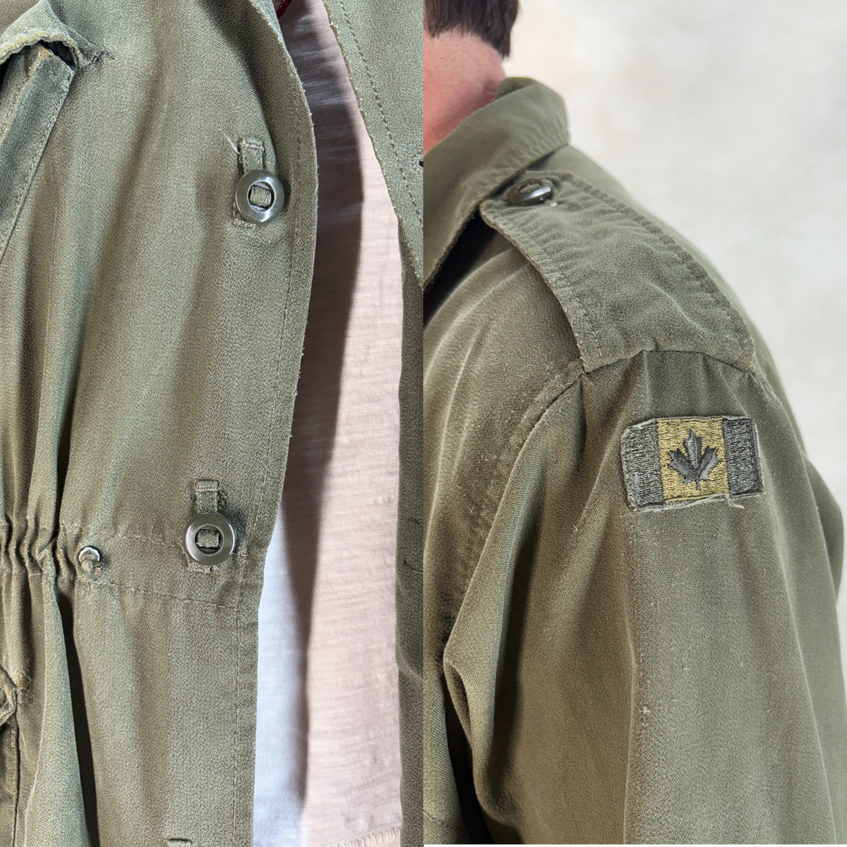 Size: Small. Original Canadian Army combat coats from 1990-AJ357 Studio