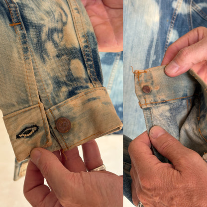 Vintage 70s Levi’s denim jacket – 2 pocket trucker made in USA – size 38 US / 48 EU-AJ357 Studio